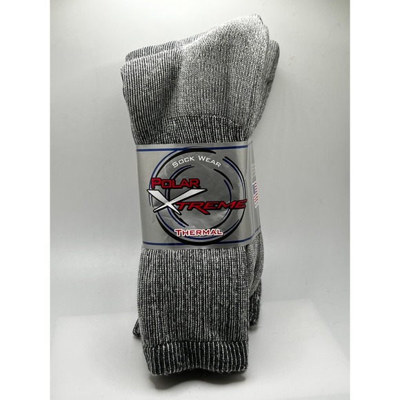 Polar Xtreme Thermal Socks by Sock Wear Pack of (3) 71% Merino Wool Men Sz 10-13 - Picture 1 of 5